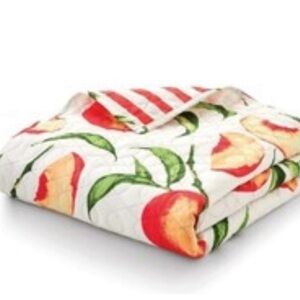 Mainstays Red and Green Fruit Quilt